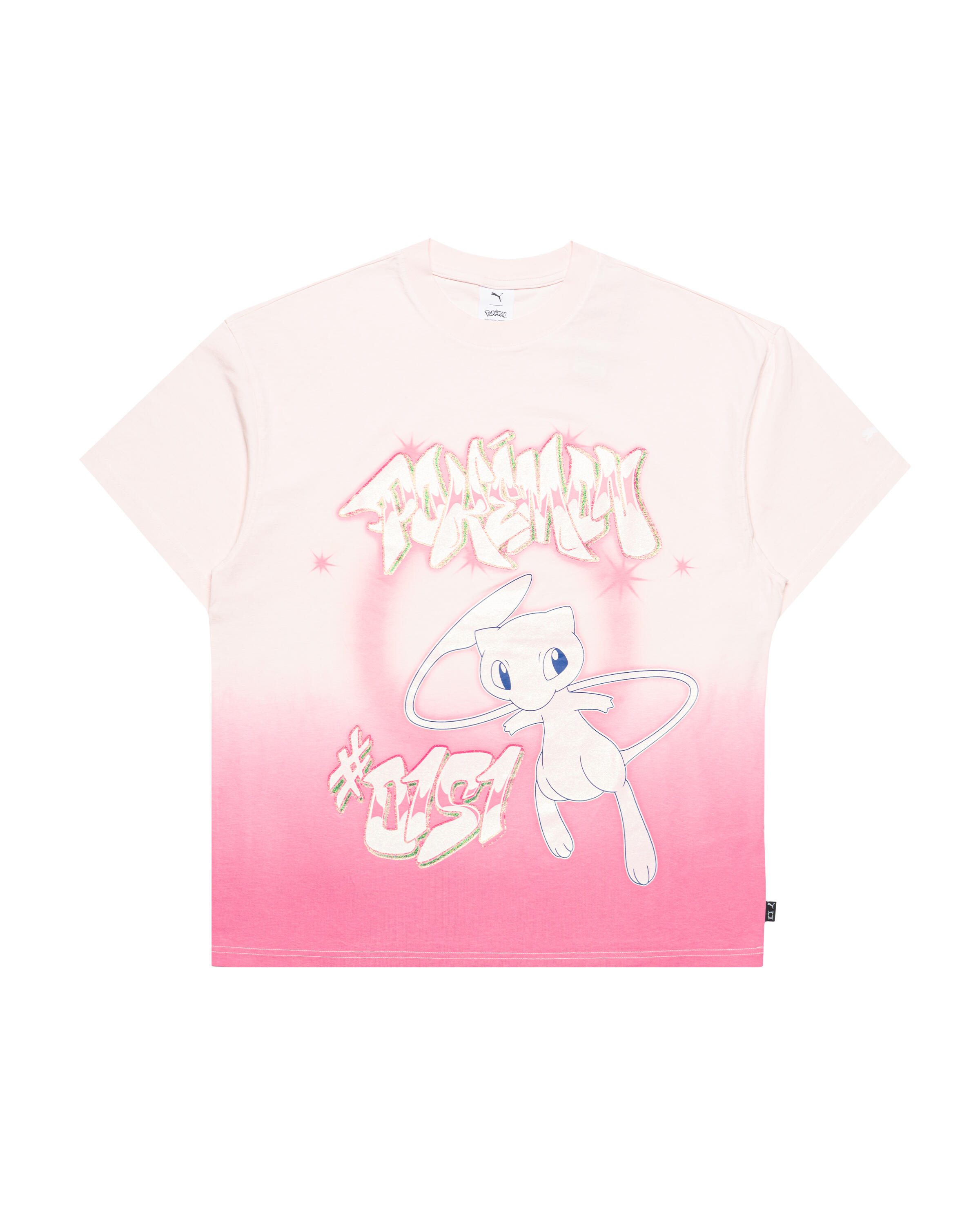Puma x POKEMON Shiny Mew Oversized Tee | 635657-01 | AFEW STORE